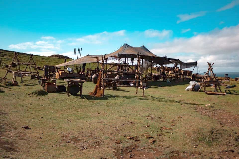 All manner of weaponry, barrels and crates could be seen Picture: Cornwall_in_Focus