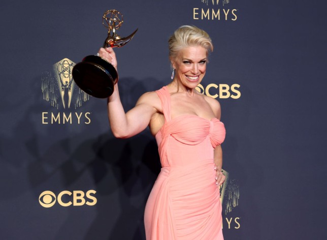 Hannah Waddingham at the Emmy Awards 2021