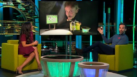 alex jones, mackenzie crook, gethin jones on the one show