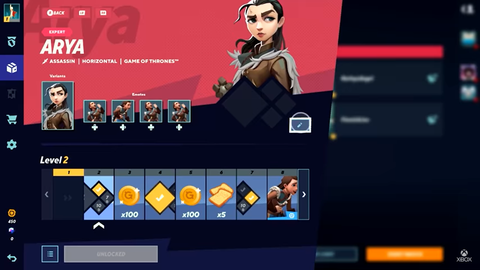 multiversus gameplay, arya stark