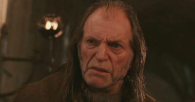 David Bradley played Argus Filch in the Harry Potter films