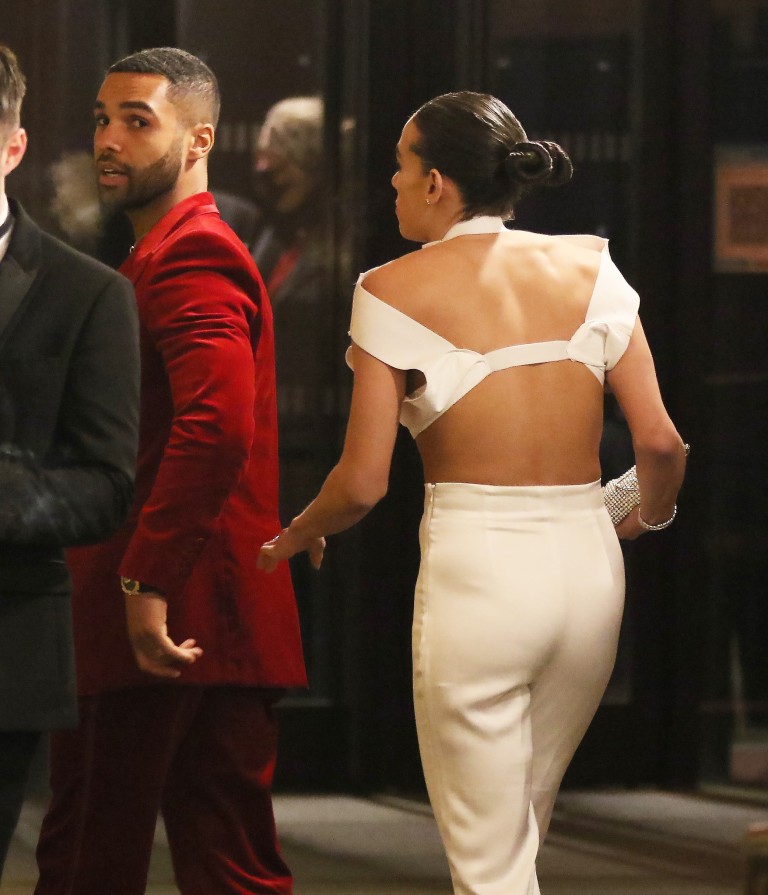 Lucien Laviscount and Hannah John-Kamen