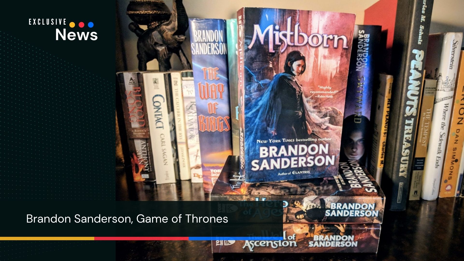 Brandon Sanderson, Game of Thrones