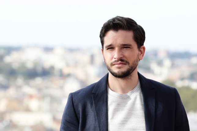 Kit Harington attends the Eternals photocall.