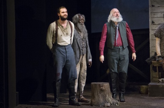 Tom Bateman, Leo Wringer and John in Father Comes Home From the Wars