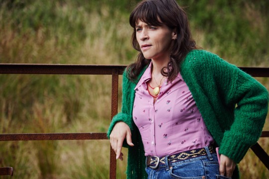 Charlene McKenna as Evelyn in ITV's Holding