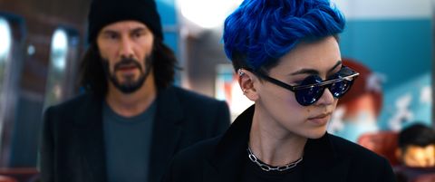 keanu reeves, jessica henwick, the matrix resurrections