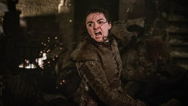 Maisie Williams on Arya's Big 'Game of Thrones' "The Long Night" Moment