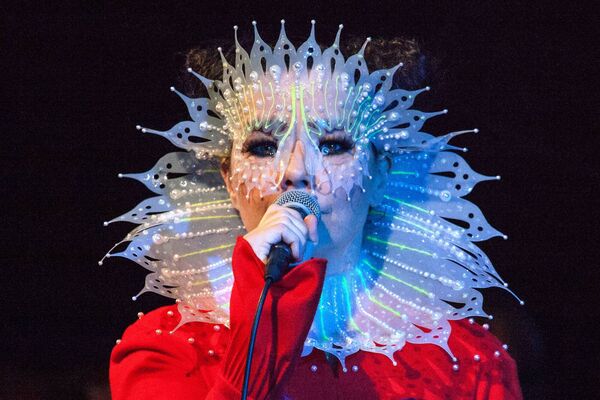 Bjork. (Photo by Santiago Felipe/Redferns)