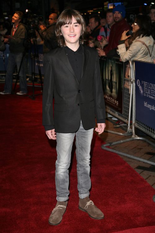 Isaac Hempstead Wright at the premiere of "The Awakening" in 2011