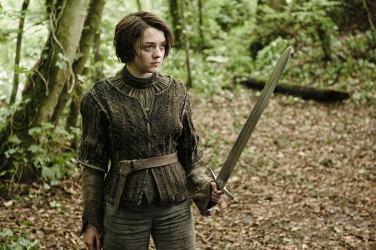 Maisie Williams as Arya Stark