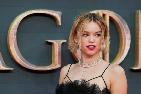 Milly Alcock at the House of the Dragon premiere