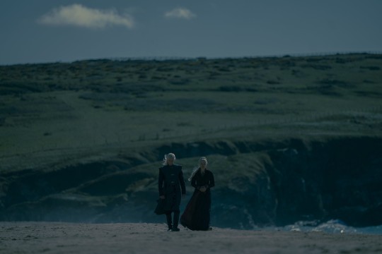 Matt Smith and Emma D'Arcy in House Of The Dragon