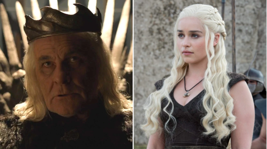 The Mad King and his daughter, Daenerys