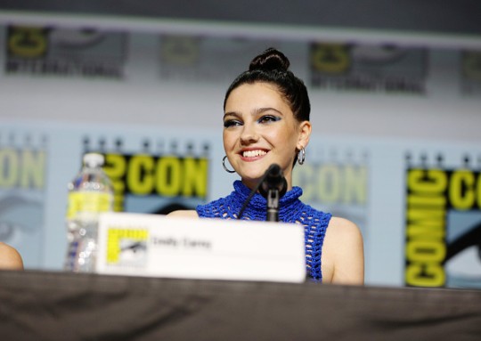 Emily Carey at the HBO's House of the Dragon Panel at Comic Con.
