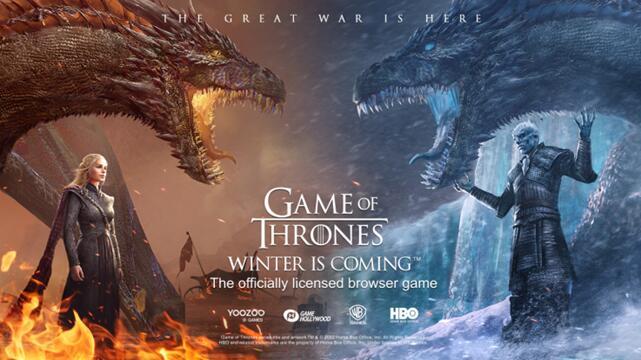 Dragon Awaken HTML5 and Game of Thrones Winter is Coming Have Arrived on Game Hollywood Games