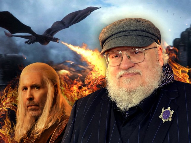 A House Of The Dragons comp with Georoge RR Martin