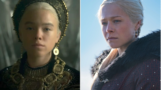 Milly Alcock and Emma D'Arcy in House of the Dragon