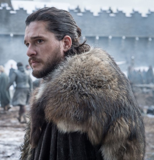 Editorial use only. No book cover usage. Mandatory Credit: Photo by HBO/BSkyB/Kobal/REX/Shutterstock (10222109v) Kit Harington as Jon Snow 'Game of Thrones' TV Show Season 8 - 2019 Nine noble families fight for control over the mythical lands of Westeros, while an ancient enemy returns after being dormant for thousands of years.