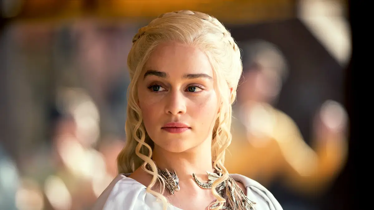 Game of Thrones star Emilia Clarke as Daenerys Targaryen