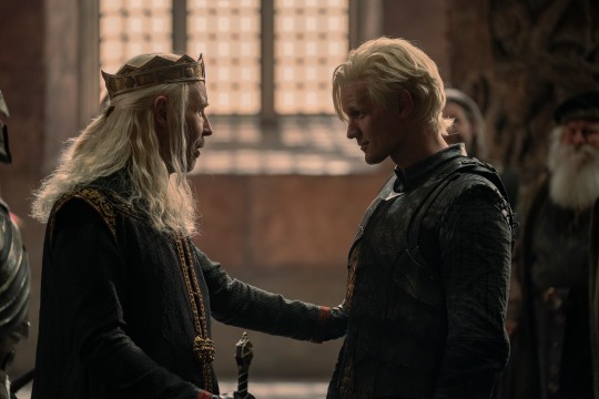 Paddy Considine and Matt Smith in House of the Dragon 