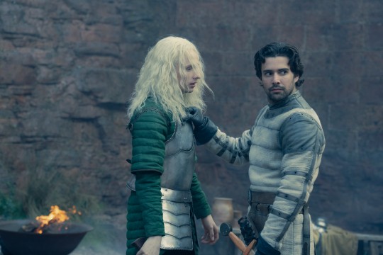Ty Tennant and Fabien Frankel in House of the Dragon