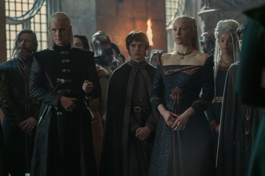 Matt Smith as Daemon and Emma D'Arcy as Rhaenyra in House of the Dragon