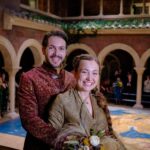 Game of Thrones extras wore Sansa and Tyrion’s costumes for the first ever wedding celebration at Studio Tour