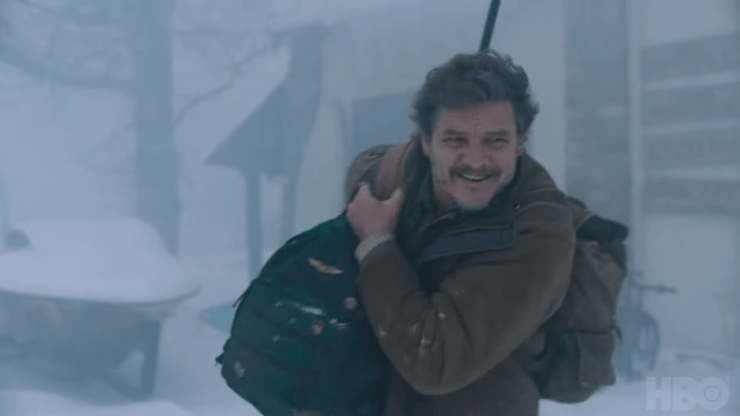 Pedro Pascal as Joel in TLOU Ep8