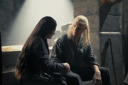 Gayle Rankin and Matt Smith in House of the Dragon