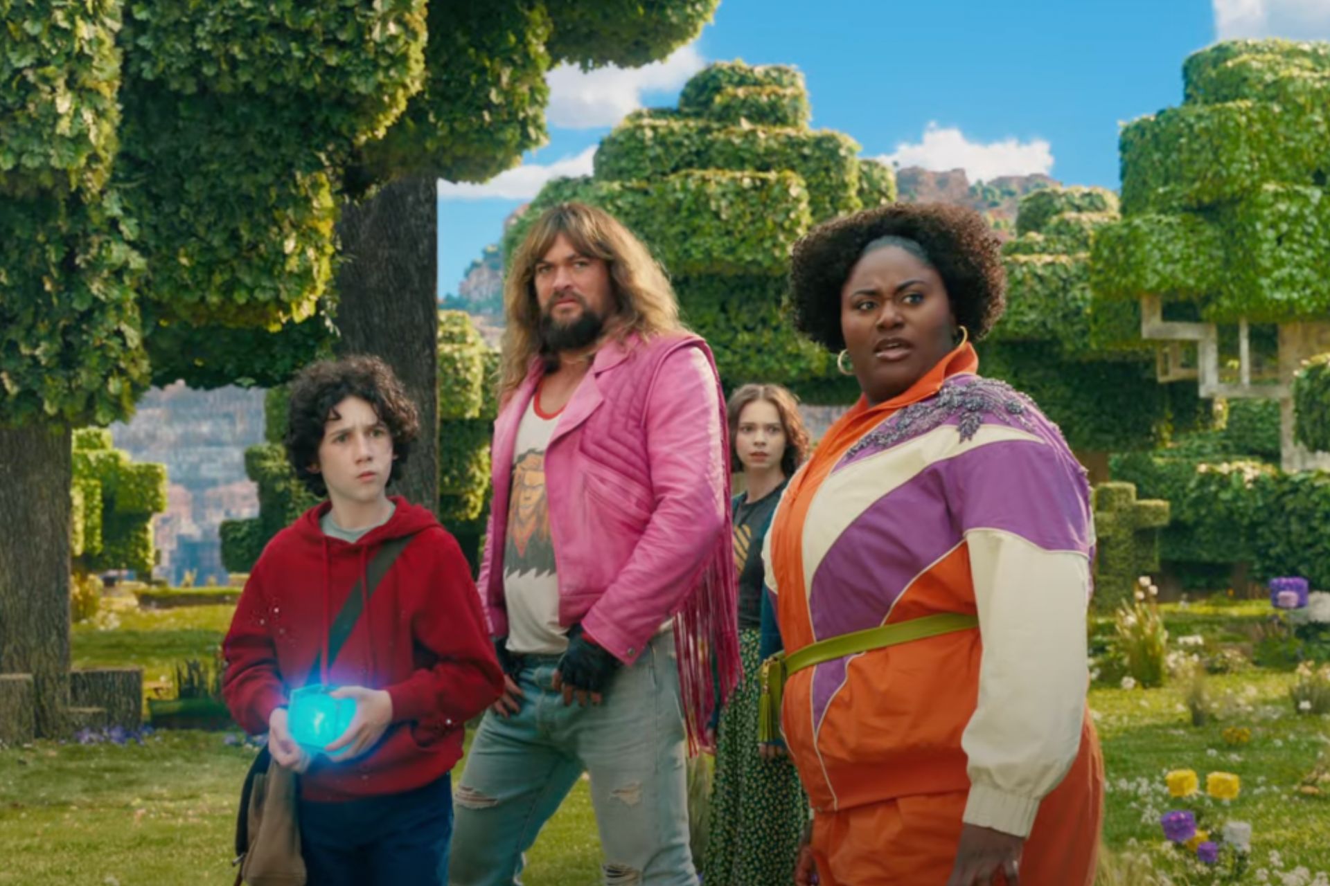 Minecraft movie trailer reveals Jason Momoa in surprising role