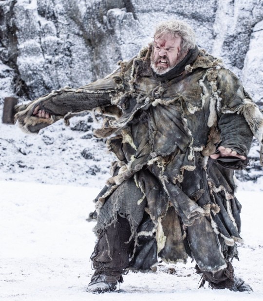 Kristian Nairn as Hodor in Game of Thrones. 