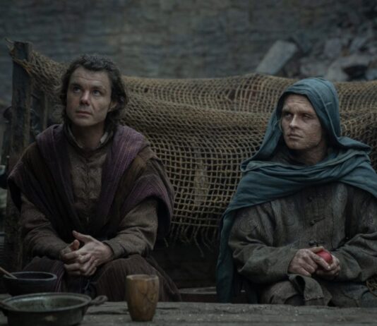 Tom Glynn-Carney (Aegon) talks levity, comedy, and working with Matthew Needham (Larys) in House of the Dragon Season 3