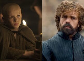 Tyrion (Peter Dinklage) and Egg (Dexter Sol Ansell) join forces for a new project